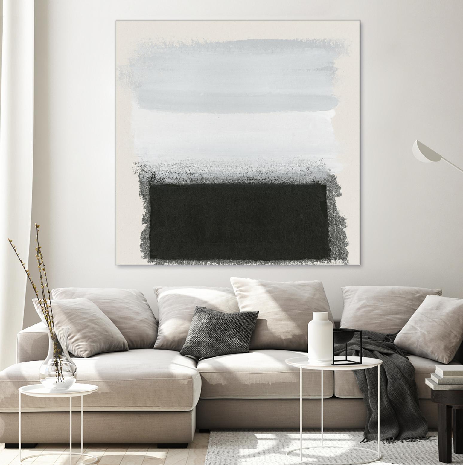 Star Night Interlude by PI Studio on GIANT ART - white abstract rothko