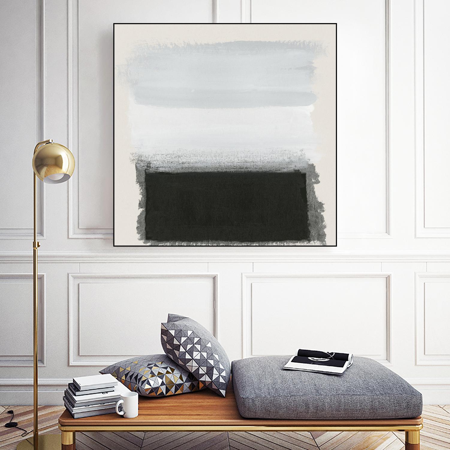Star Night Interlude by PI Studio on GIANT ART - white abstract rothko
