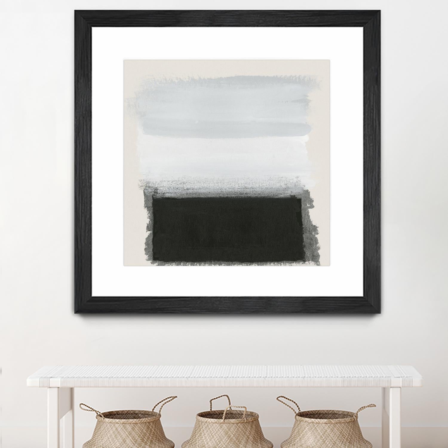 Star Night Interlude by PI Studio on GIANT ART - white abstract rothko