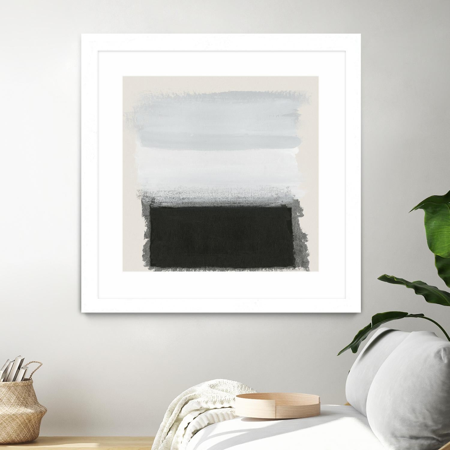 Star Night Interlude by PI Studio on GIANT ART - white abstract rothko