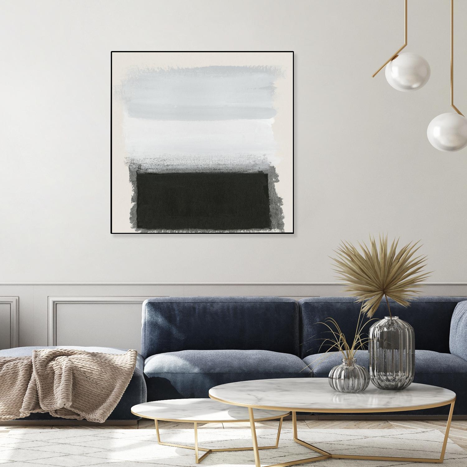 Star Night Interlude by PI Studio on GIANT ART - white abstract rothko