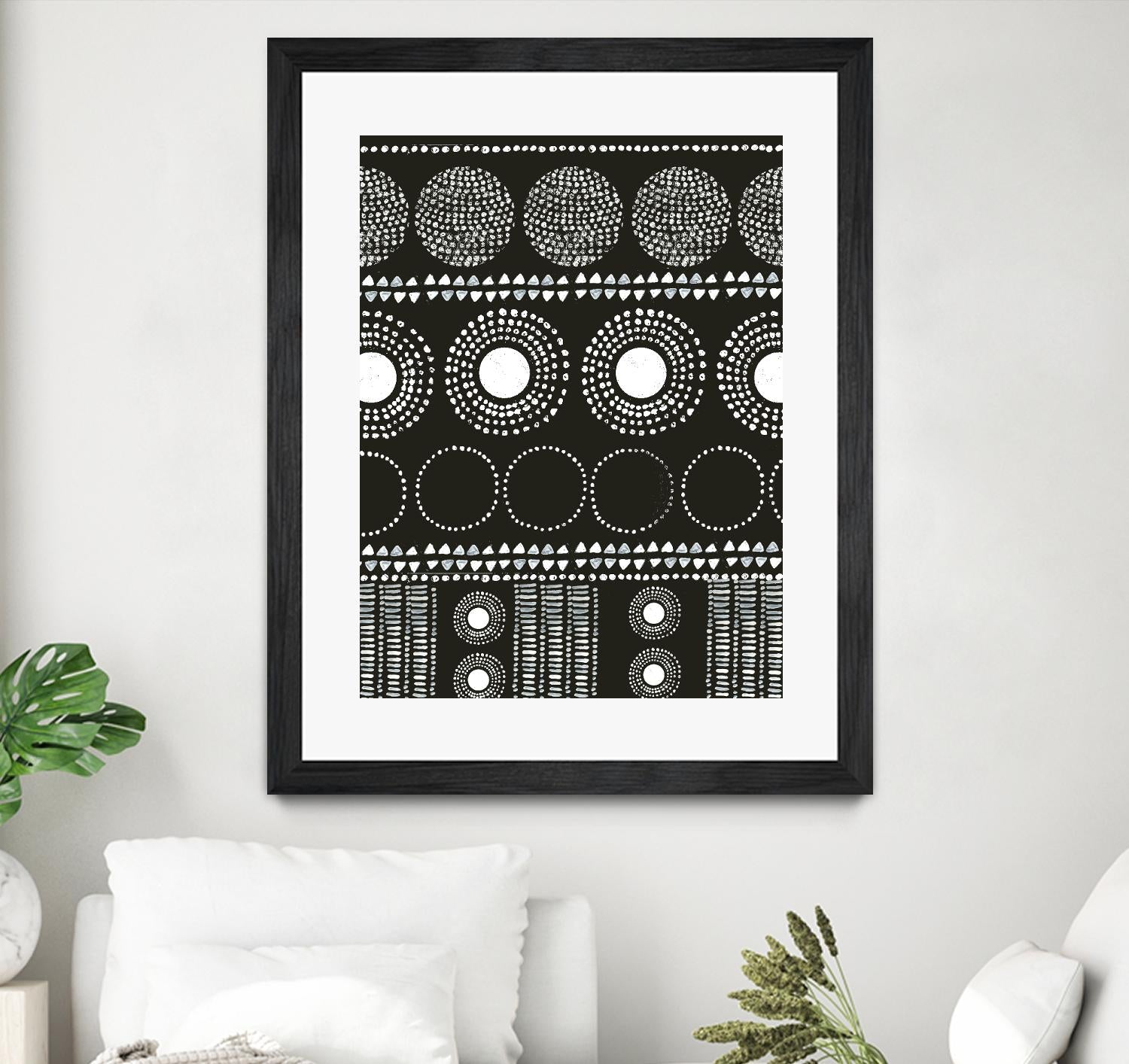 African I by PI Studio on GIANT ART - white abstract