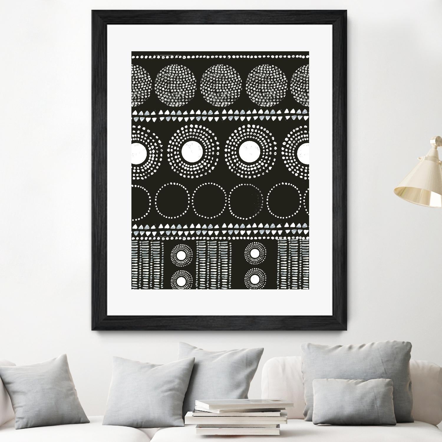 African I by PI Studio on GIANT ART - white abstract