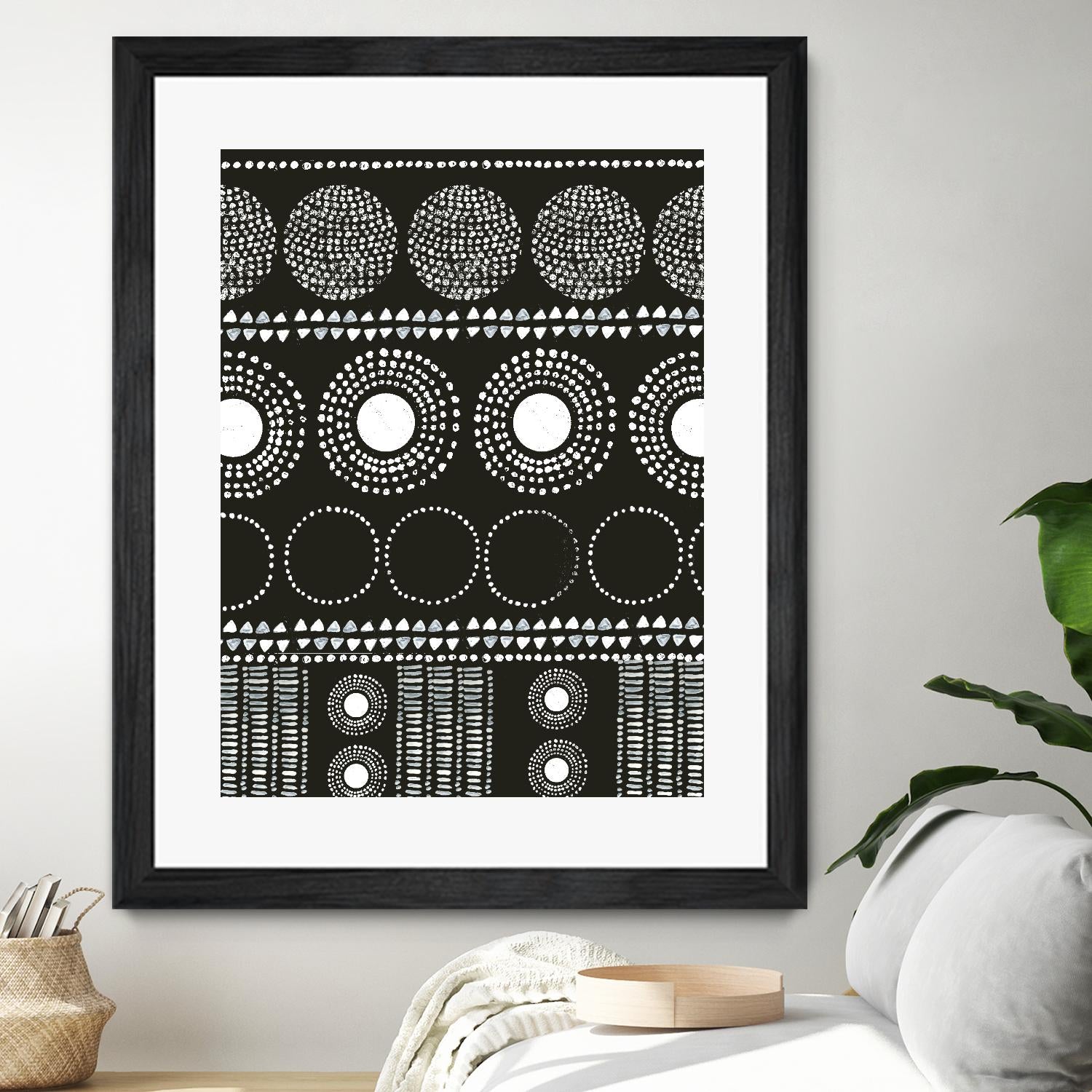 African I by PI Studio on GIANT ART - white abstract