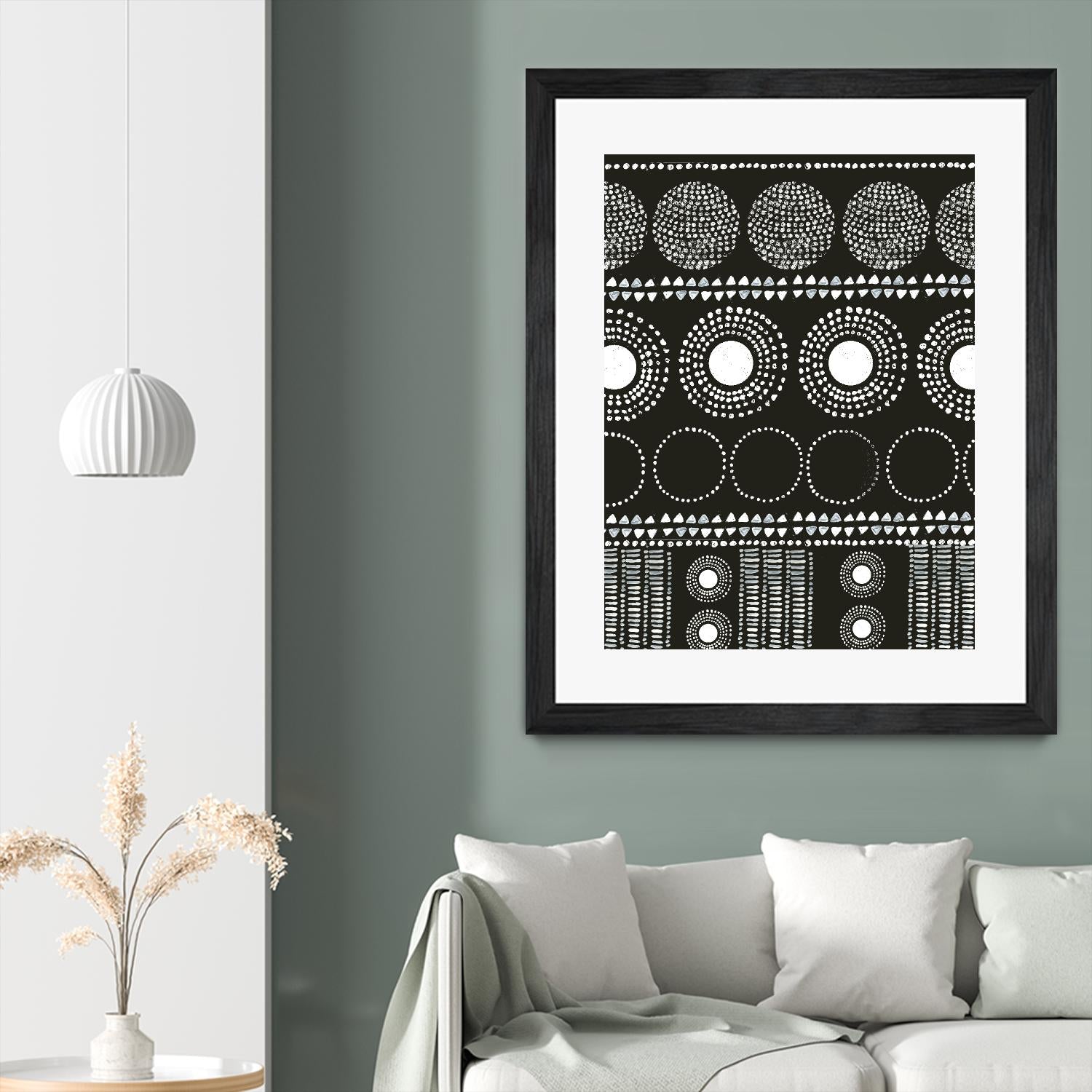 African I by PI Studio on GIANT ART - white abstract