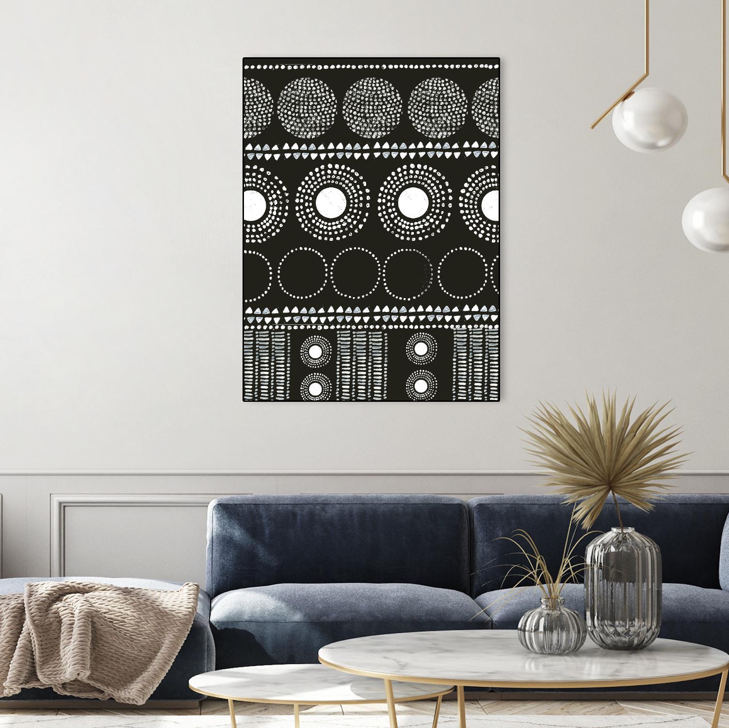 African I by PI Studio on GIANT ART - white abstract