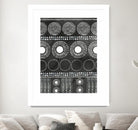 African I Black Version by PI Studio on GIANT ART - white abstract