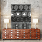 African I Black Version by PI Studio on GIANT ART - white abstract