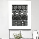 African I Black Version by PI Studio on GIANT ART - white abstract