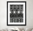 African I Black Version by PI Studio on GIANT ART - white abstract