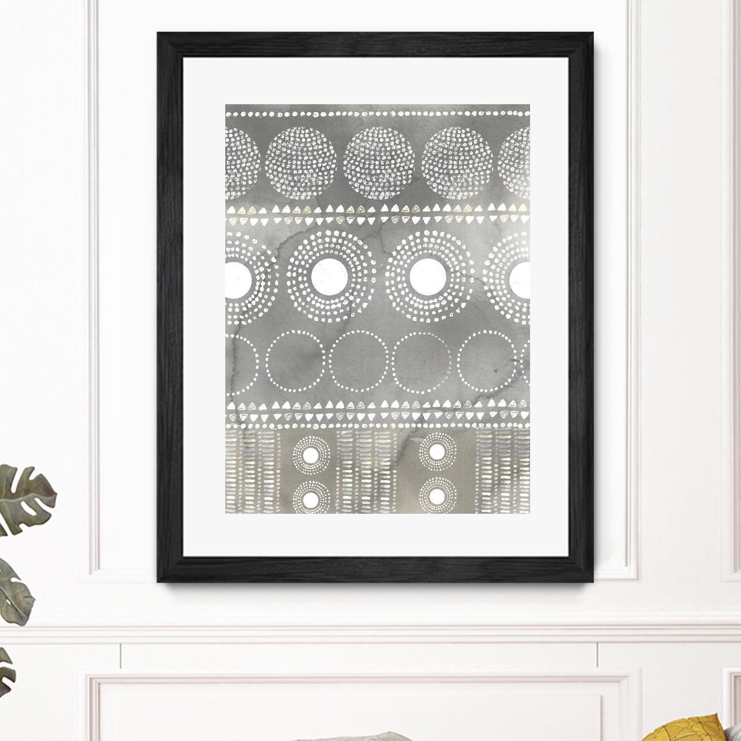 African I Neutral Version by PI Studio on GIANT ART - white abstract