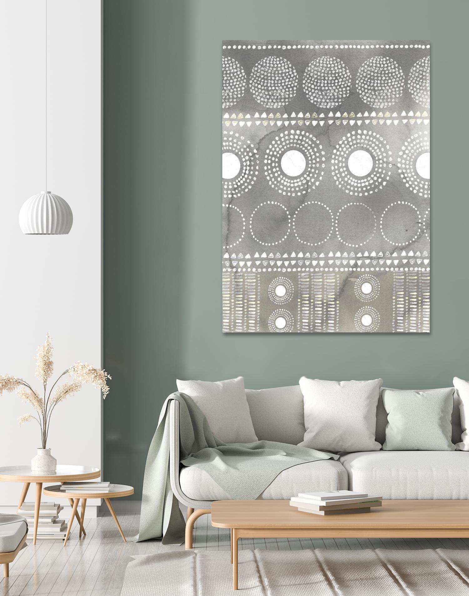 African I Neutral Version by PI Studio on GIANT ART - white abstract