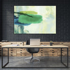 Resistant by PI Studio on GIANT ART - green abstract