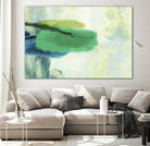 Resistant by PI Studio on GIANT ART - green abstract