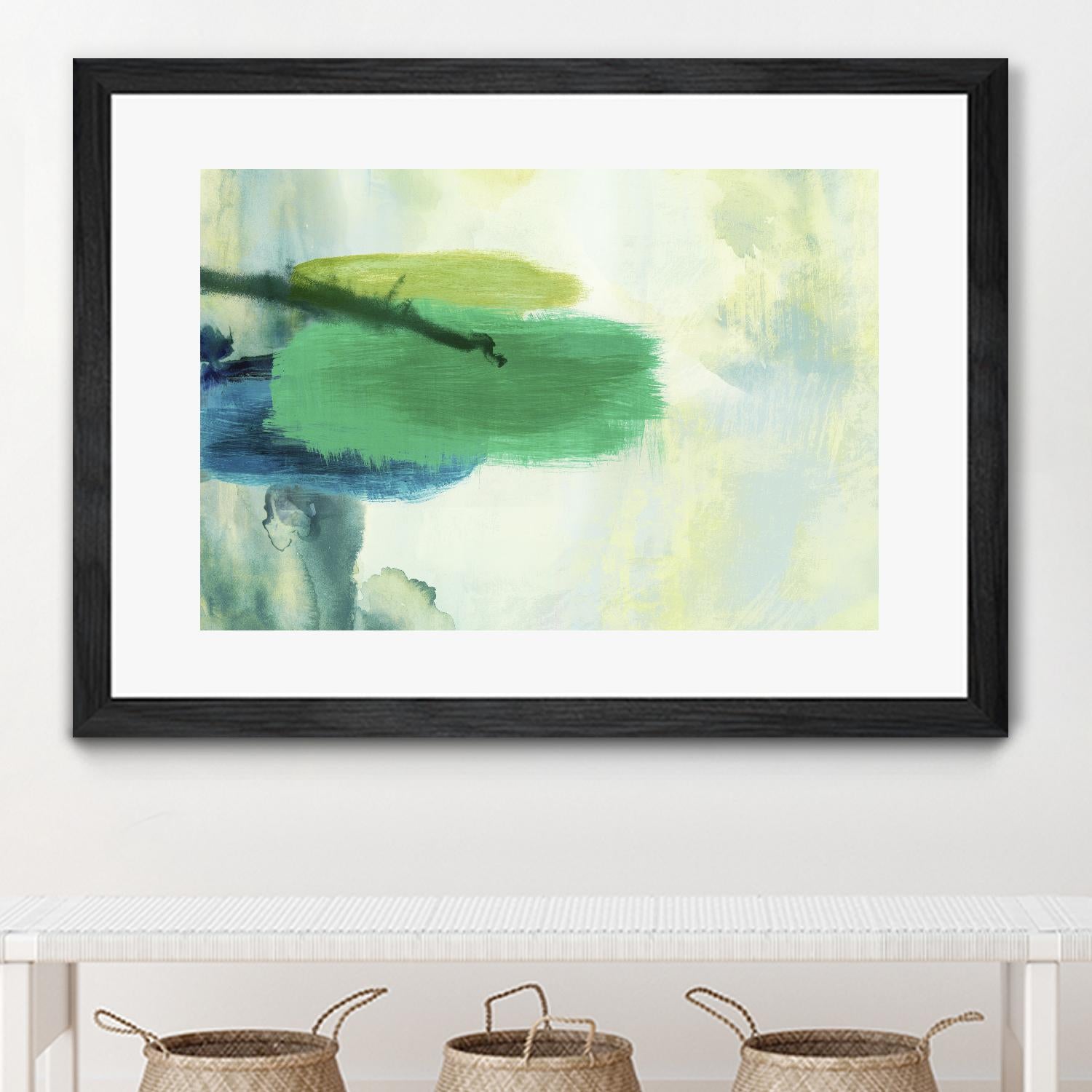 Resistant by PI Studio on GIANT ART - green abstract