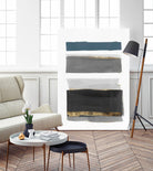 Stacked Stripes II by PI  Studio on GIANT ART - gold shapes