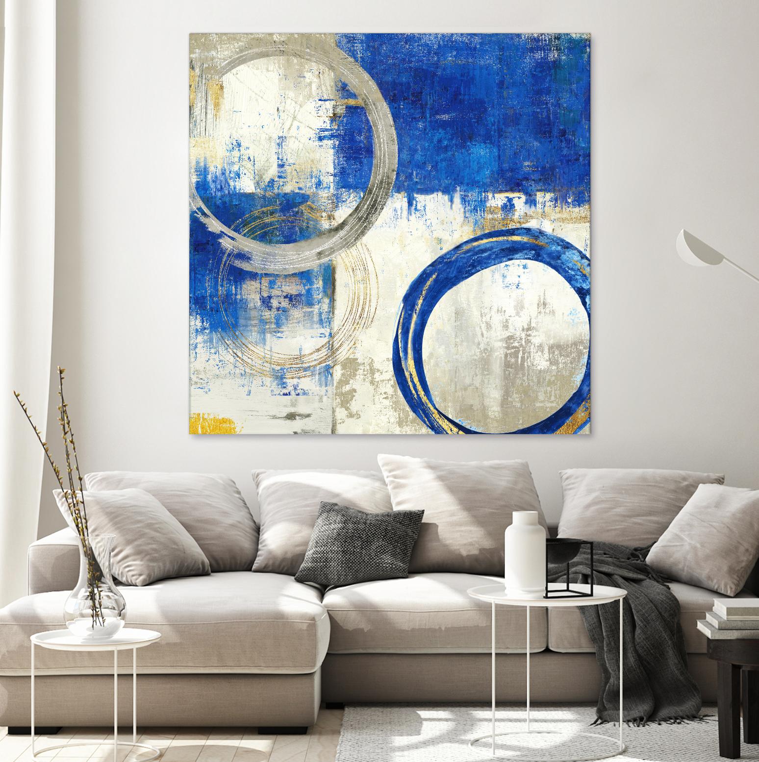 Lingering I by Tom Reeves on GIANT ART - beige abstract