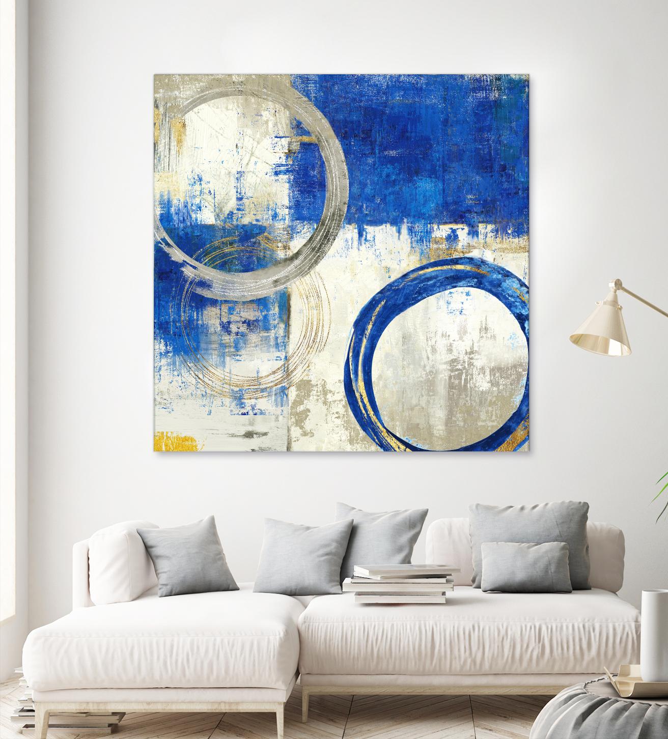 Lingering I by Tom Reeves on GIANT ART - beige abstract