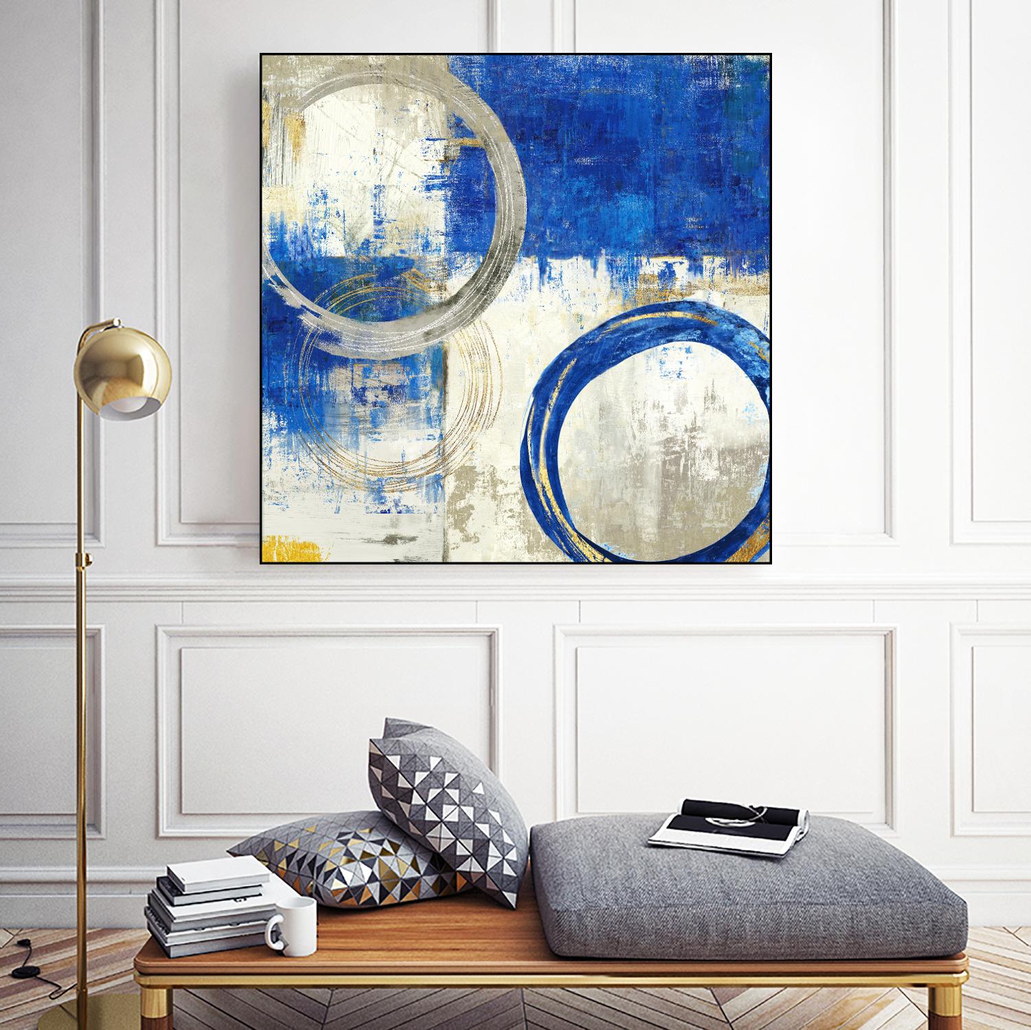 Lingering I by Tom Reeves on GIANT ART - beige abstract