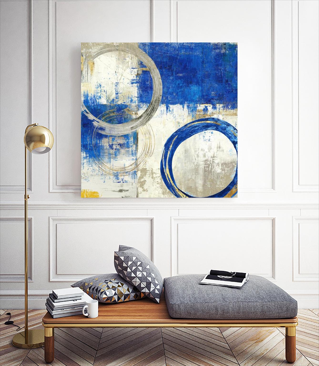 Lingering I by Tom Reeves on GIANT ART - beige abstract