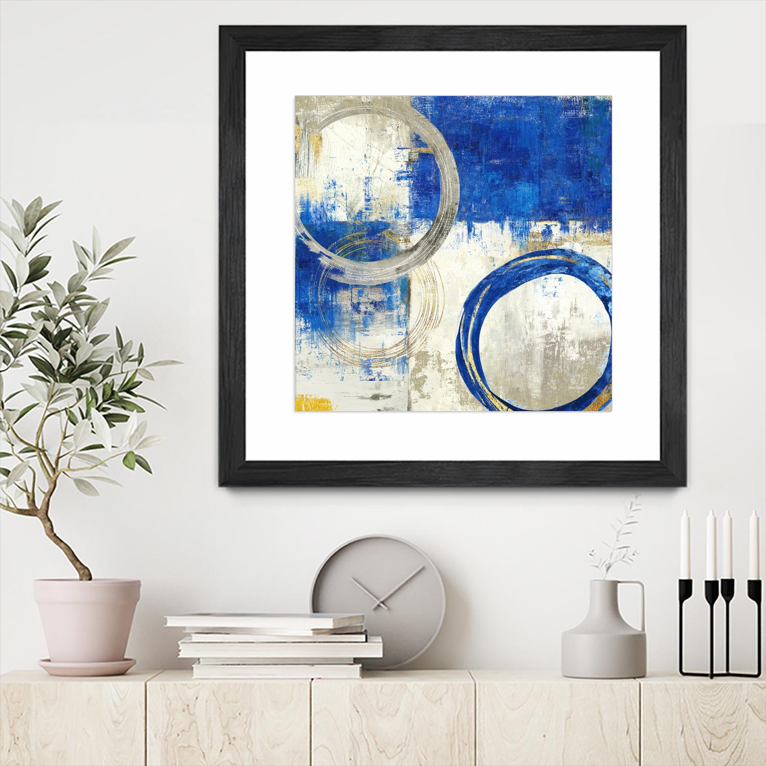 Lingering I by Tom Reeves on GIANT ART - beige abstract