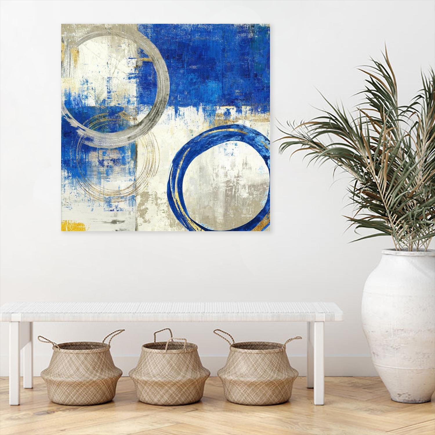 Lingering I by Tom Reeves on GIANT ART - beige abstract