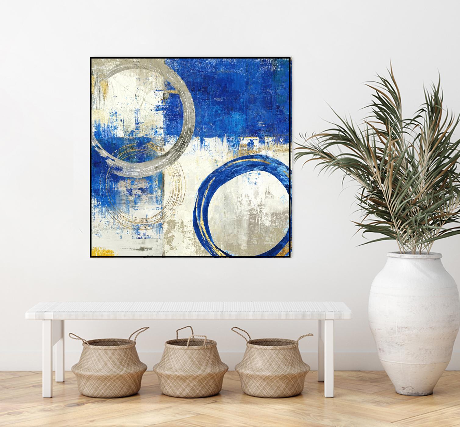 Lingering I by Tom Reeves on GIANT ART - beige abstract