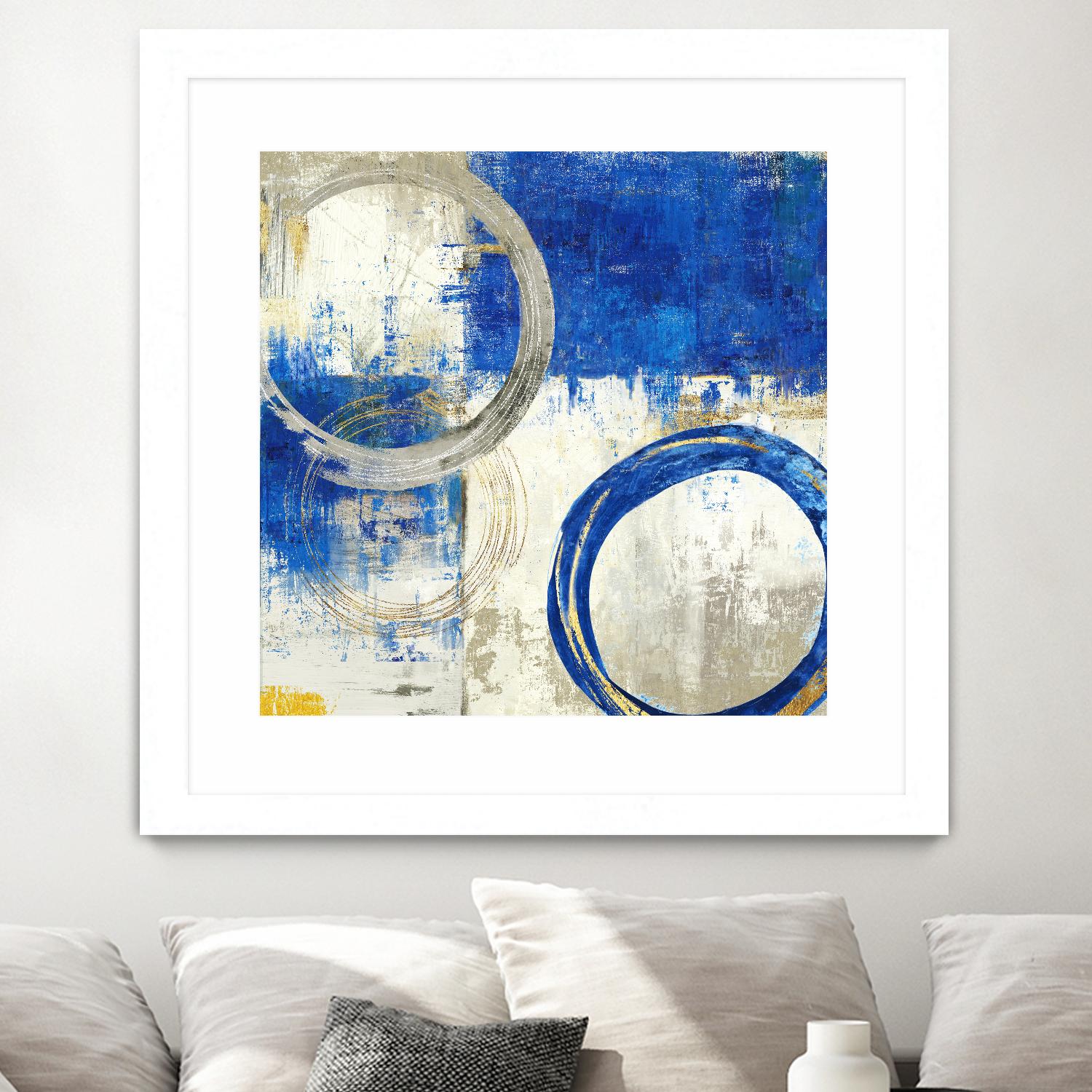 Lingering I by Tom Reeves on GIANT ART - beige abstract