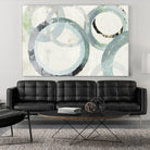 Pale Blues I by Tom Reeves on GIANT ART - green abstract