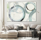 Pale Blues I by Tom Reeves on GIANT ART - green abstract