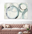 Pale Blues I by Tom Reeves on GIANT ART - green abstract