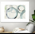 Pale Blues I by Tom Reeves on GIANT ART - green abstract