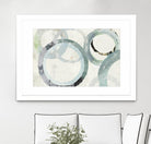 Pale Blues I by Tom Reeves on GIANT ART - green abstract