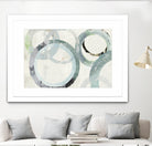 Pale Blues I by Tom Reeves on GIANT ART - green abstract