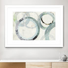 Pale Blues I by Tom Reeves on GIANT ART - green abstract