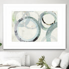 Pale Blues I by Tom Reeves on GIANT ART - green abstract