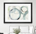 Pale Blues I by Tom Reeves on GIANT ART - green abstract