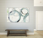 Pale Blues I by Tom Reeves on GIANT ART - green abstract