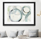 Pale Blues I by Tom Reeves on GIANT ART - green abstract