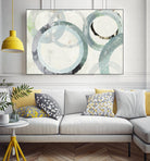 Pale Blues I by Tom Reeves on GIANT ART - green abstract