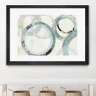 Pale Blues I by Tom Reeves on GIANT ART - green abstract