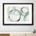Pale Blues I by Tom Reeves on GIANT ART - green abstract