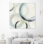 Pale Blues III by Tom Reeves on GIANT ART - green abstract