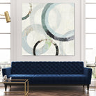 Pale Blues III by Tom Reeves on GIANT ART - green abstract