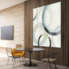 Pale Blues III by Tom Reeves on GIANT ART - green abstract