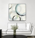 Pale Blues III by Tom Reeves on GIANT ART - green abstract