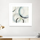 Pale Blues III by Tom Reeves on GIANT ART - green abstract