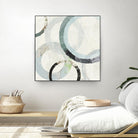 Pale Blues III by Tom Reeves on GIANT ART - green abstract