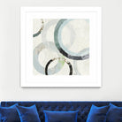 Pale Blues III by Tom Reeves on GIANT ART - green abstract