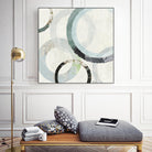 Pale Blues III by Tom Reeves on GIANT ART - green abstract